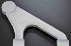 锻造铝合金上横臂减重46%