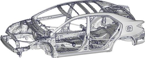 2014款卡罗拉优化车身结构