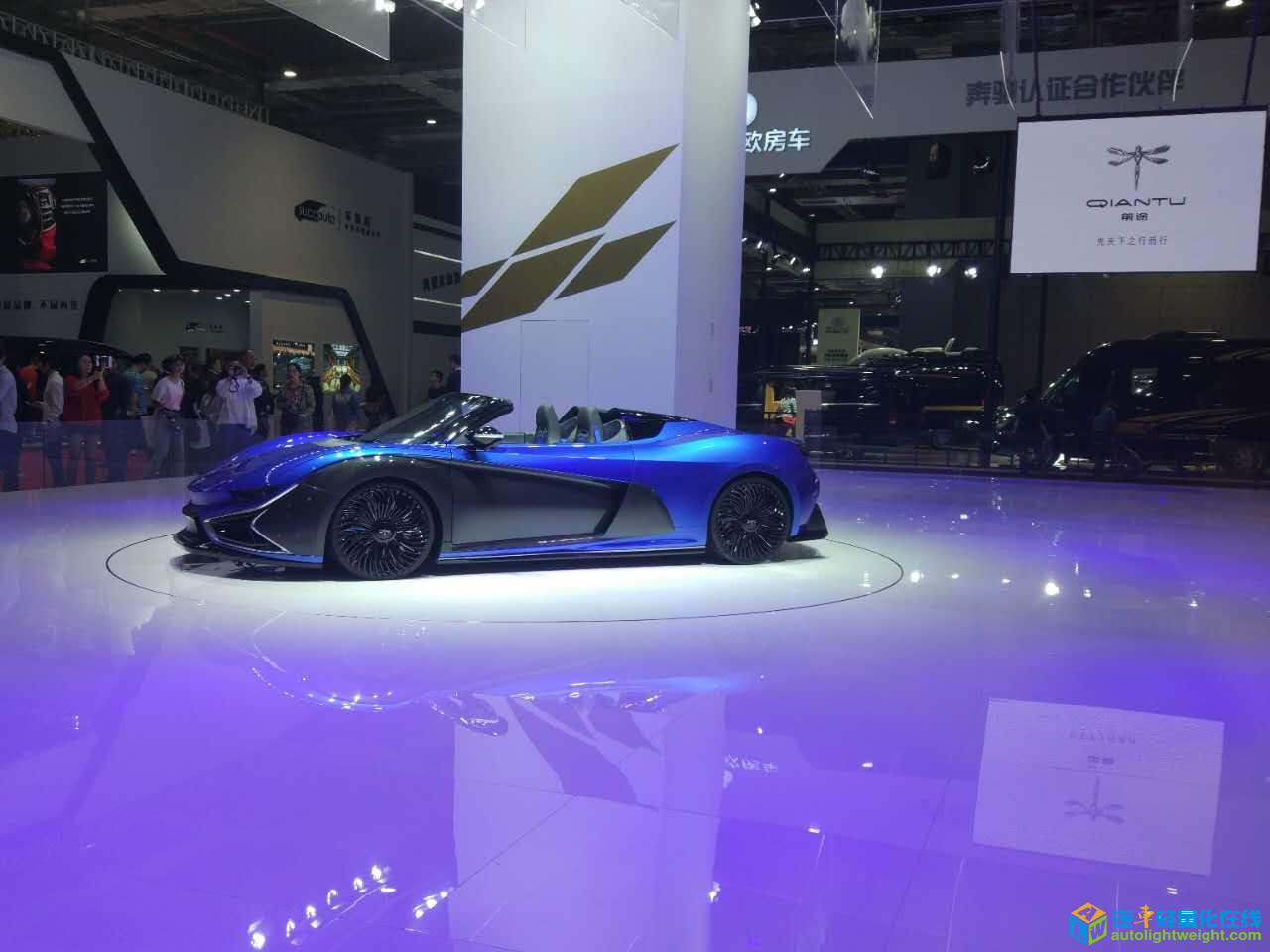 中国忠旺为长城华冠纯电动跑车前途K50提供车身用铝