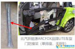 纳米析出2GPa高韧性热冲压成形钢车门防撞梁