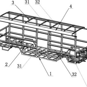 一种模块化连接的轻量化车架主体- CN201420030095.7