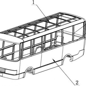 一种轻量化车身侧面造型结构- CN201420030096.1