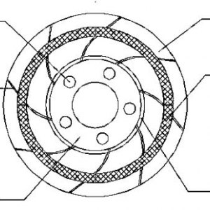 一种轻量化制动盘- CN201420076752.1