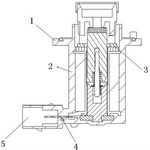 轻量化汽车电磁阀结构- CN201520379886.5