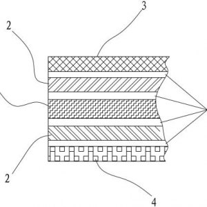 轻量化汽车备胎盖板材料- CN201320029342.7