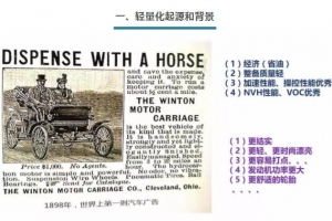 谈一谈整车轻量化技术及应用案例