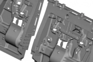 巴斯夫玻纤增强PA6用于新款丰田塞纳全注塑座椅靠背， 减重30%