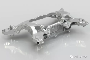 压铸轻量化-汉特曼一体式后副车架